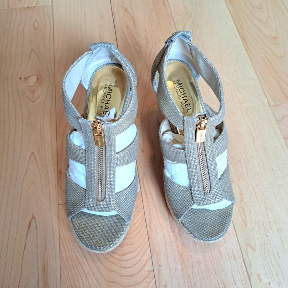 Michael Kors Espadrilles in Gold US6.5